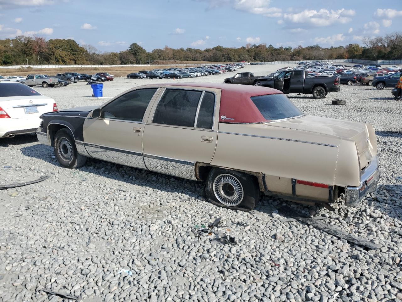 1996 Cadillac Fleetwood Base Двухцветный vin: 1G6DW52P6TR706884