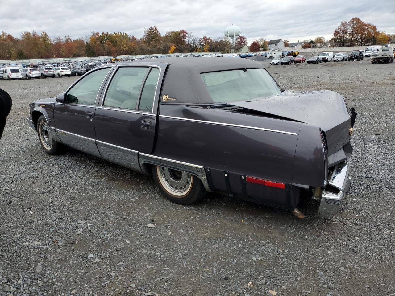 1995 Cadillac Fleetwood Base Purple vin: 1G6DW52P7SR706410