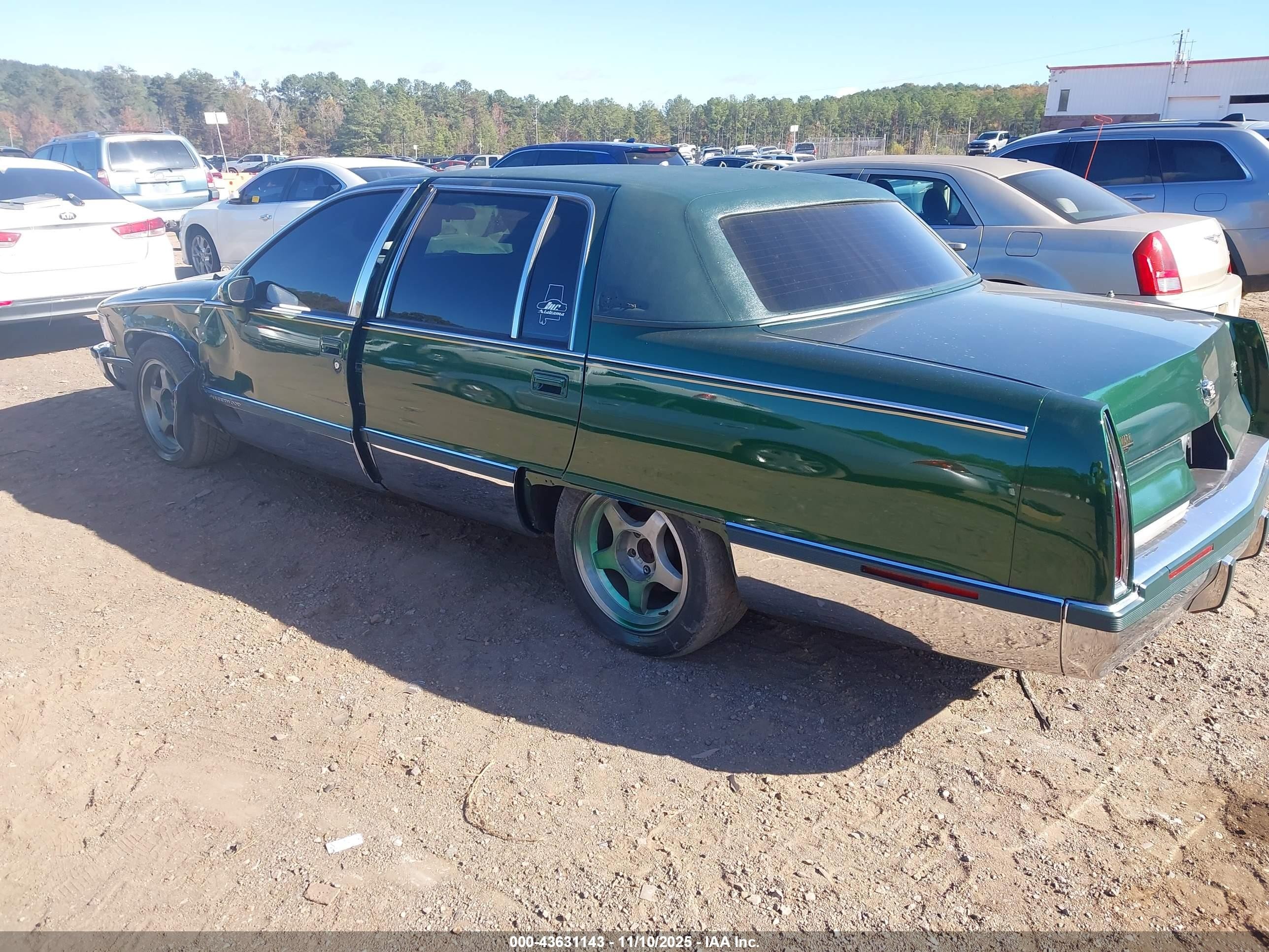 1994 Cadillac Fleetwood Brougham Green vin: 1G6DW52P9RR724417