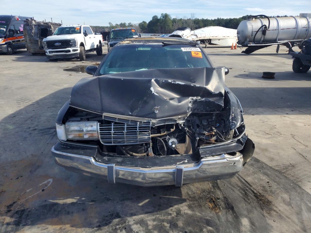 1995 Cadillac Fleetwood Base Black vin: 1G6DW52P9SR713147