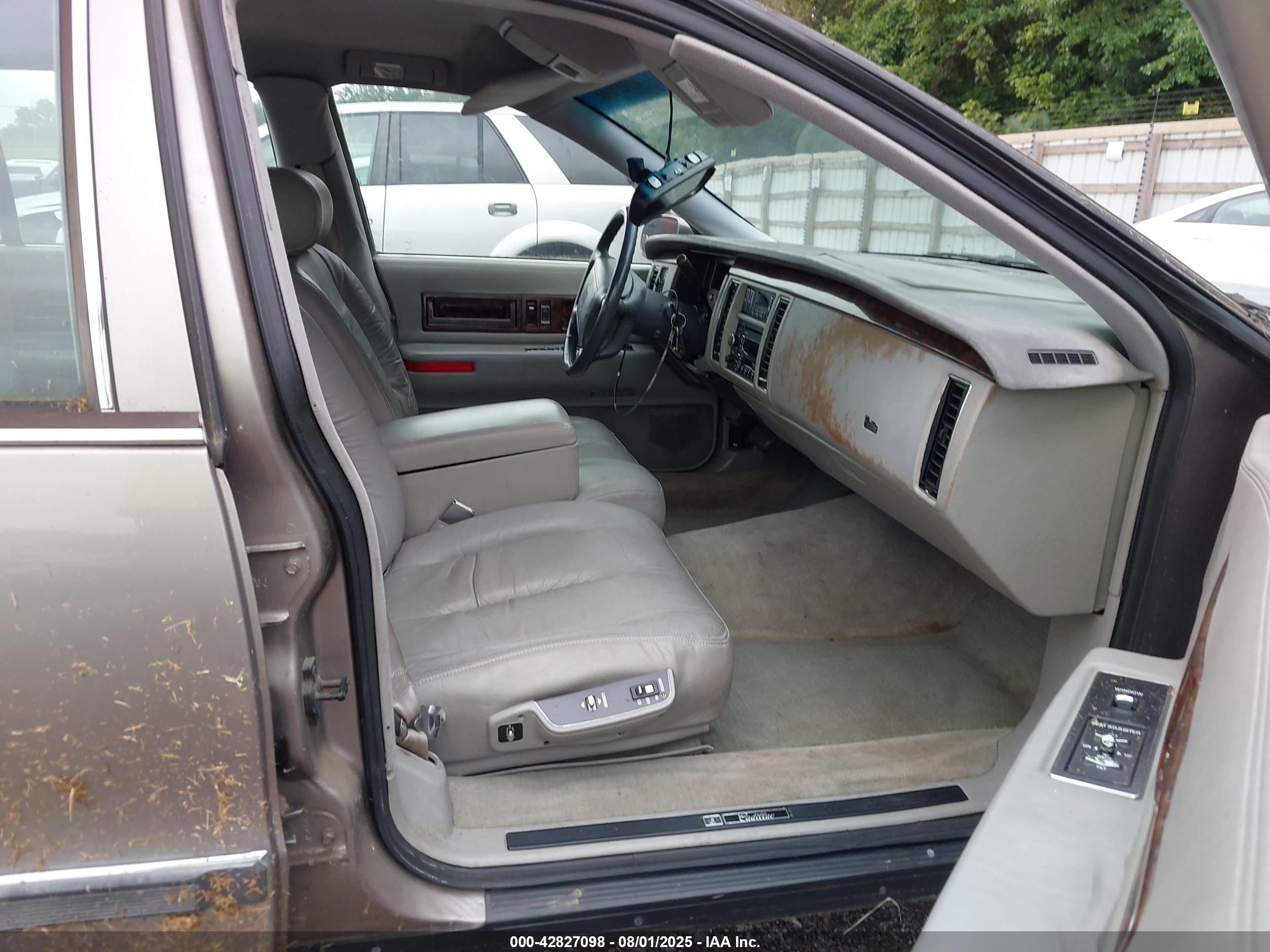 1996 Cadillac Fleetwood Brougham Gray vin: 1G6DW52PXTR705298