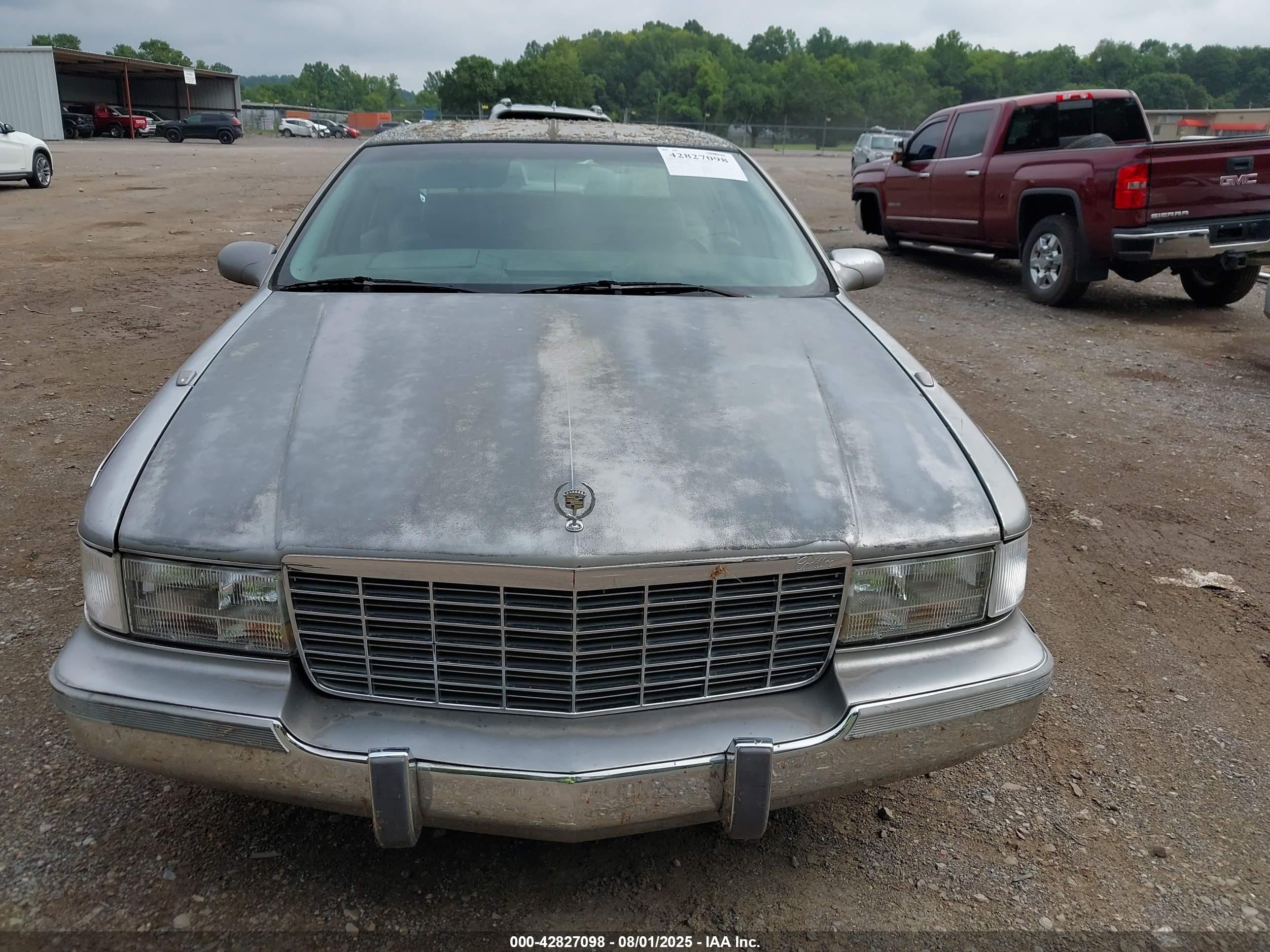 1996 Cadillac Fleetwood Brougham Gray vin: 1G6DW52PXTR705298