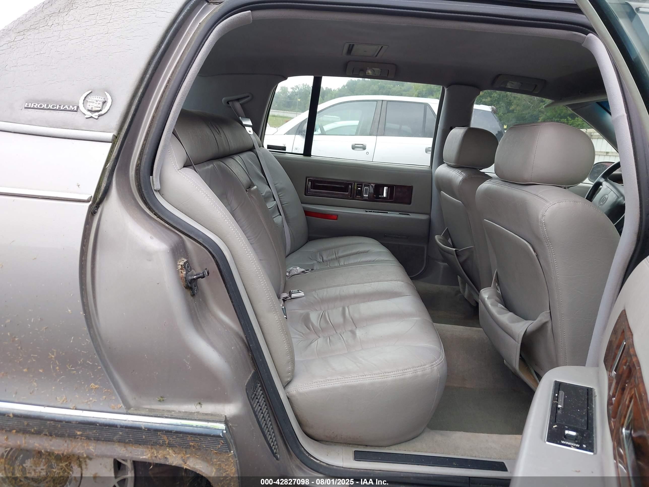 1996 Cadillac Fleetwood Brougham Gray vin: 1G6DW52PXTR705298