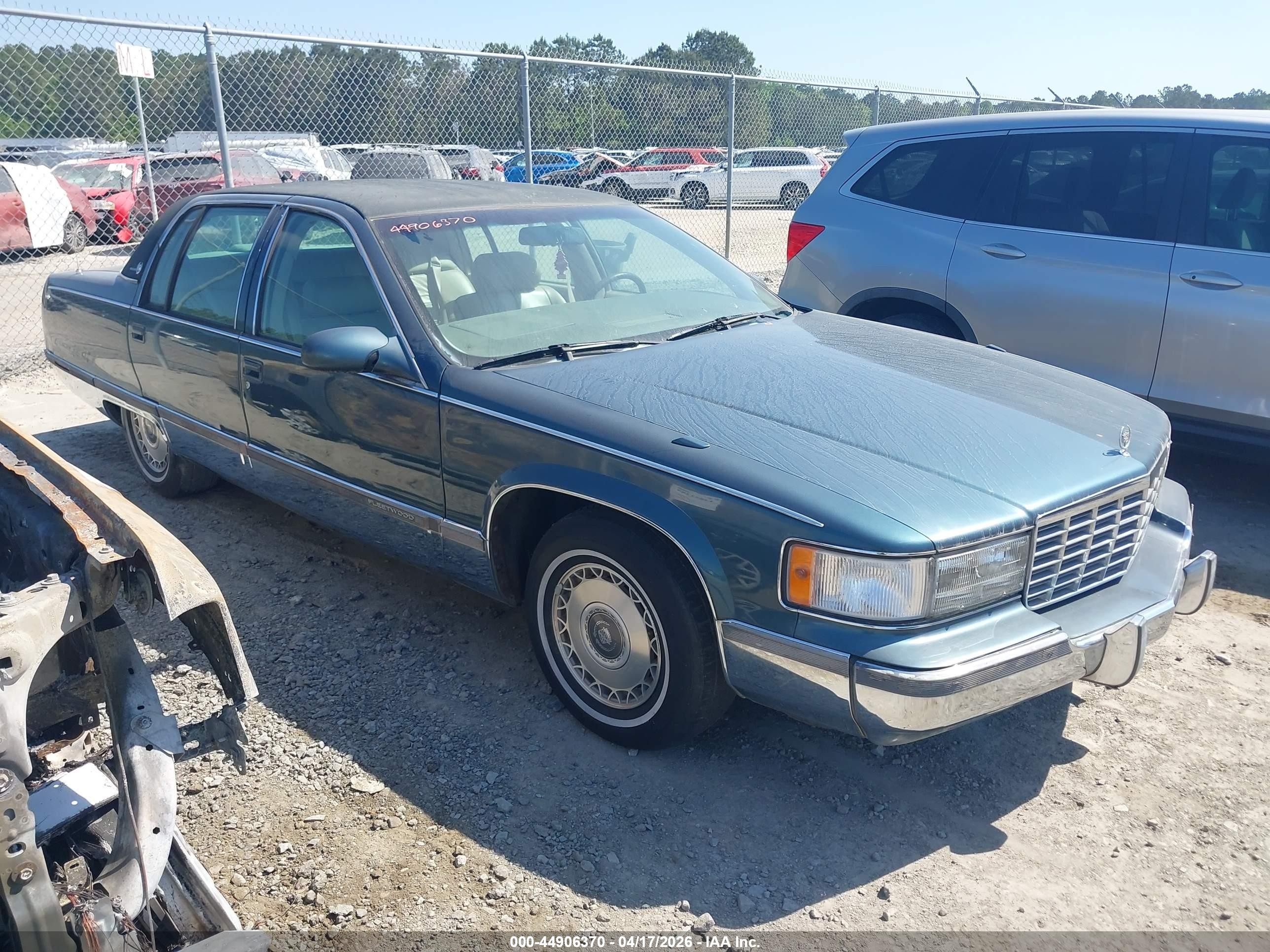 1996 Cadillac Fleetwood Brougham Teal vin: 1G6DW52PXTR713904