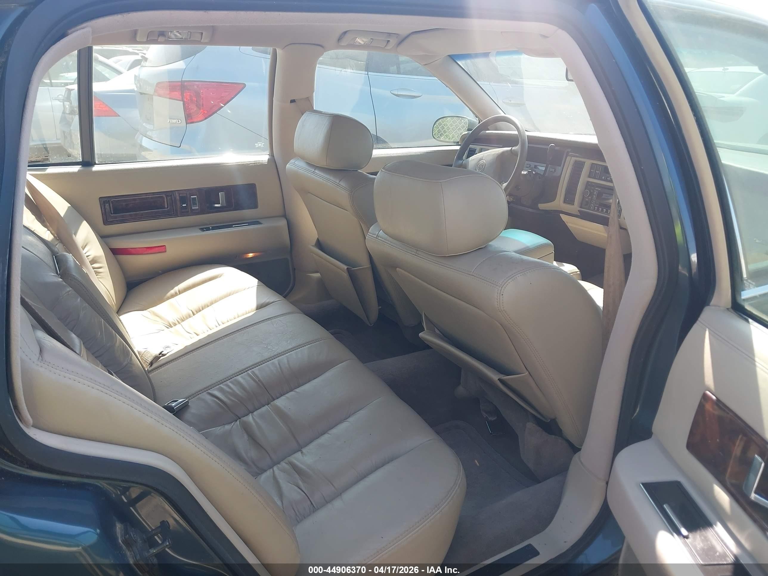 1996 Cadillac Fleetwood Brougham Teal vin: 1G6DW52PXTR713904
