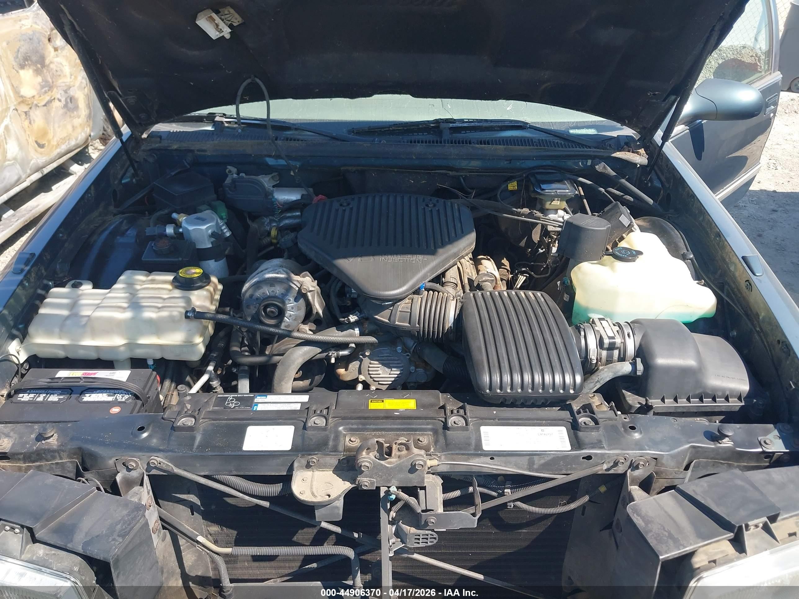 1996 Cadillac Fleetwood Brougham Teal vin: 1G6DW52PXTR713904