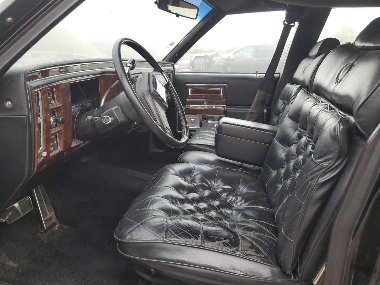 1990 Cadillac Brougham Черный vin: 1G6DW5472LR731634