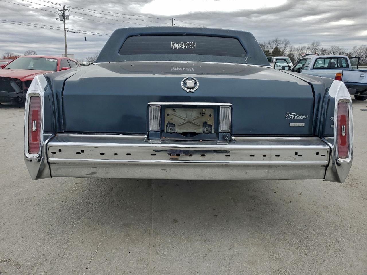 1990 Cadillac Brougham Синий vin: 1G6DW5476LR733645