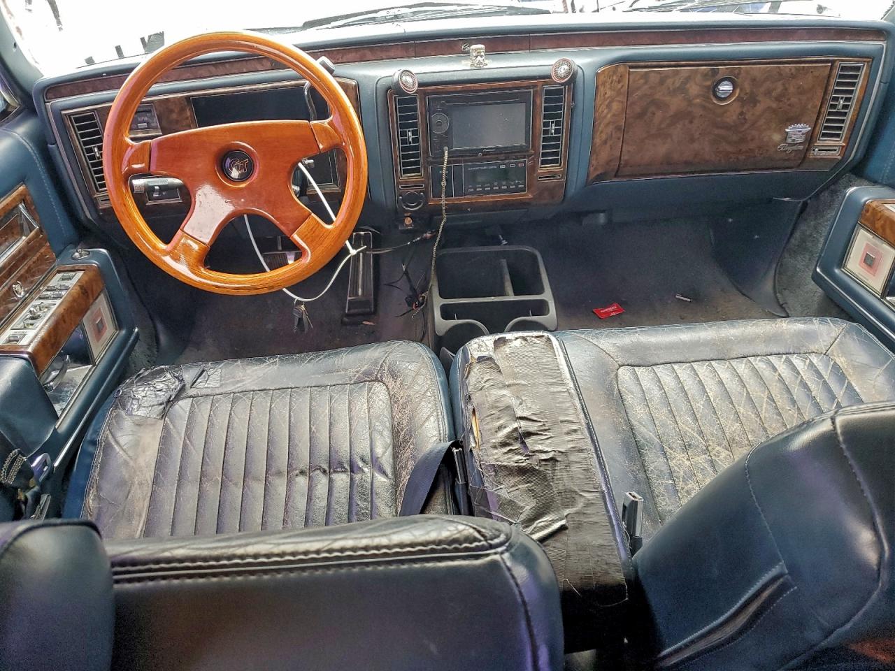 1990 Cadillac Brougham Синий vin: 1G6DW5476LR733645