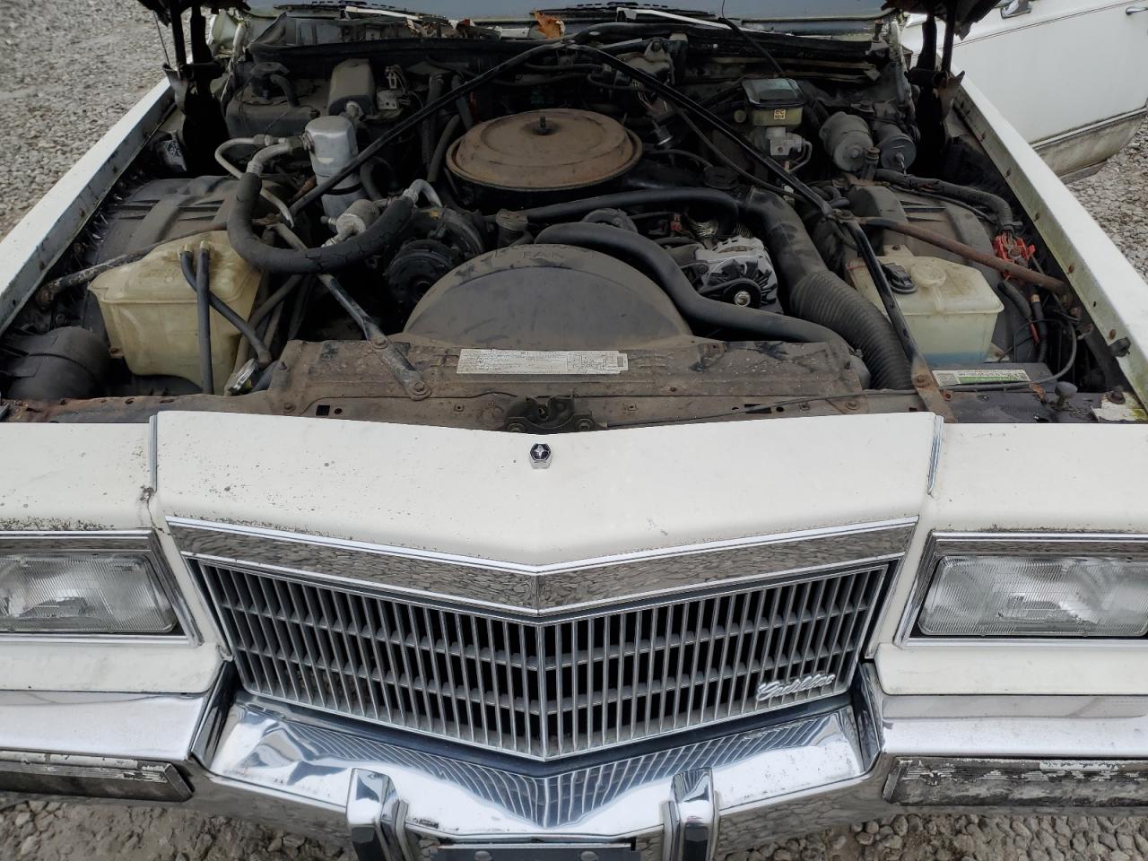 1990 Cadillac Brougham Белый vin: 1G6DW54Y3LR703463