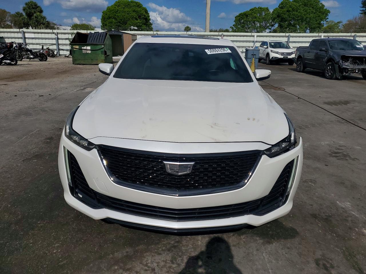 2021 Cadillac Ct5 Luxury White vin: 1G6DW5RK4M0125514