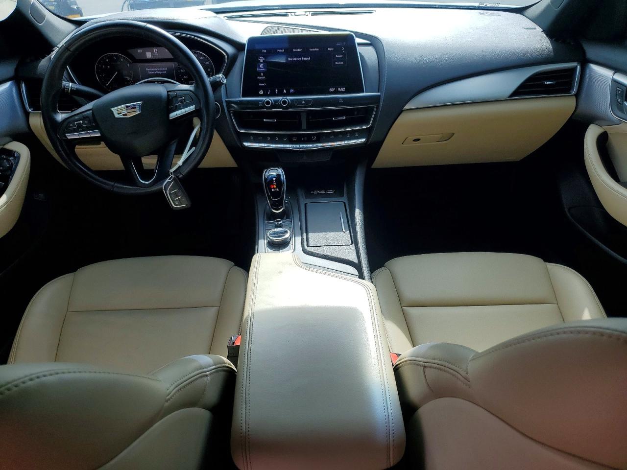 2021 Cadillac Ct5 Luxury White vin: 1G6DW5RK4M0125514