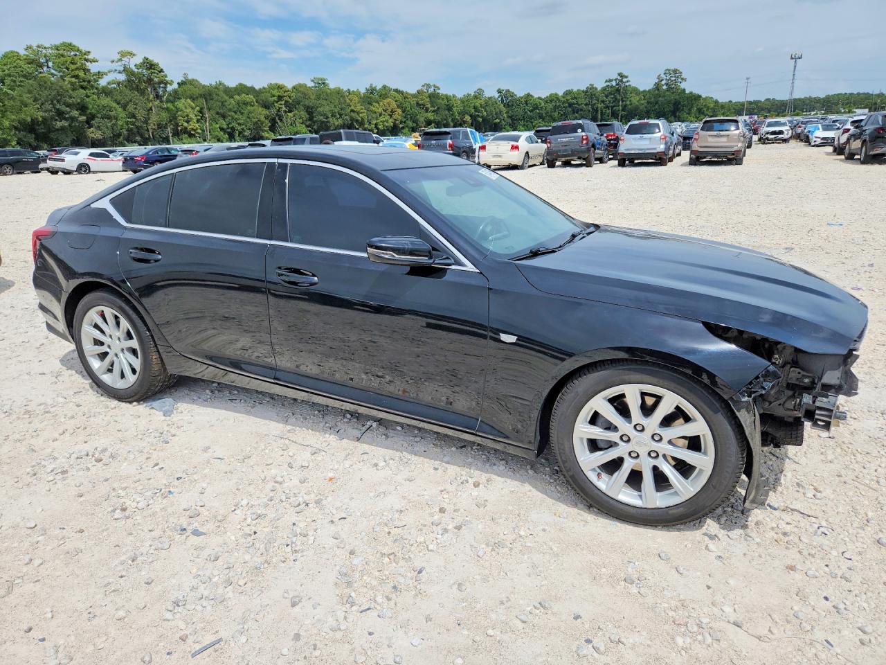 2023 Cadillac Ct5 Luxury Black vin: 1G6DW5RK9P0112441