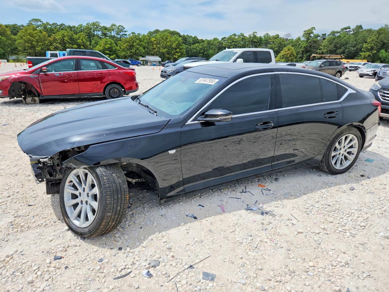 2023 Cadillac Ct5 Luxury Black vin: 1G6DW5RK9P0112441