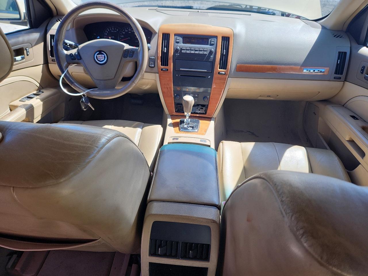 2007 Cadillac Sts Beige vin: 1G6DW677070128323