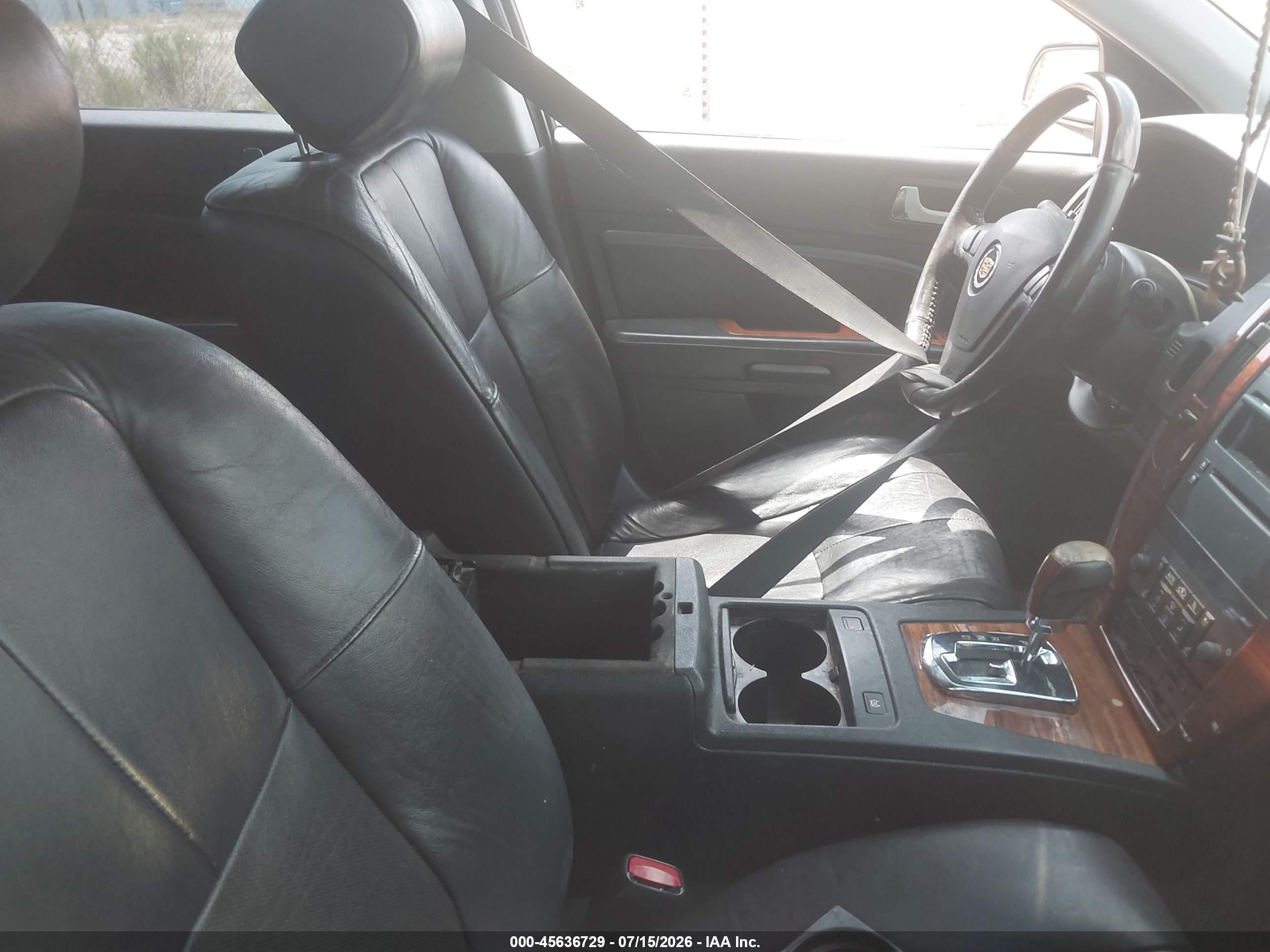 2007 Cadillac Sts V6 Black vin: 1G6DW677070170751