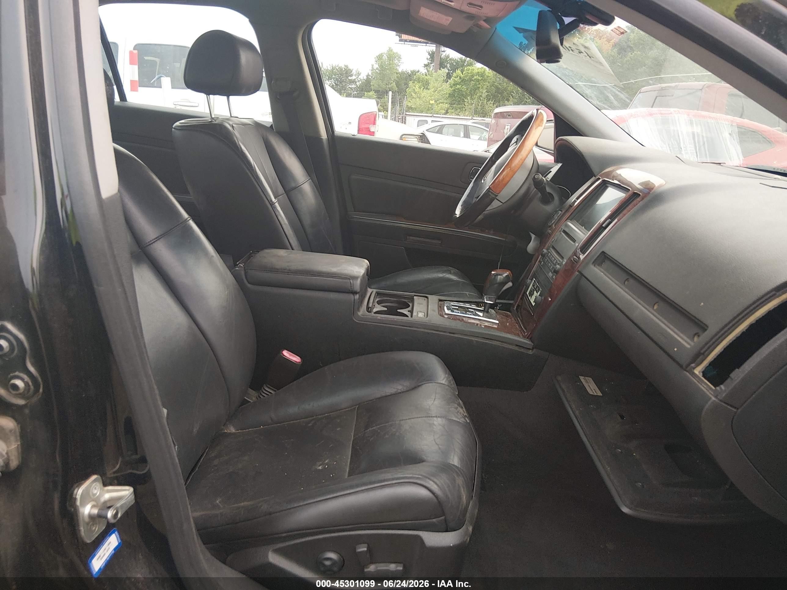 2005 Cadillac Sts V6 Black vin: 1G6DW677150151977