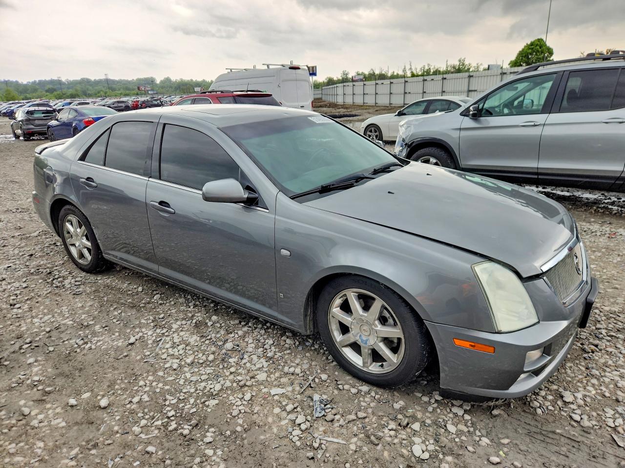 2006 Cadillac Sts Gray vin: 1G6DW677160109505