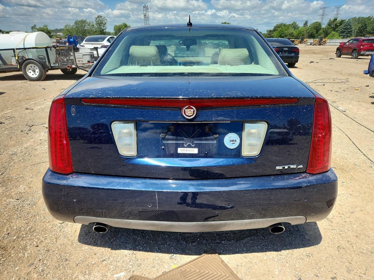 2006 Cadillac Sts Blue vin: 1G6DW677160220829