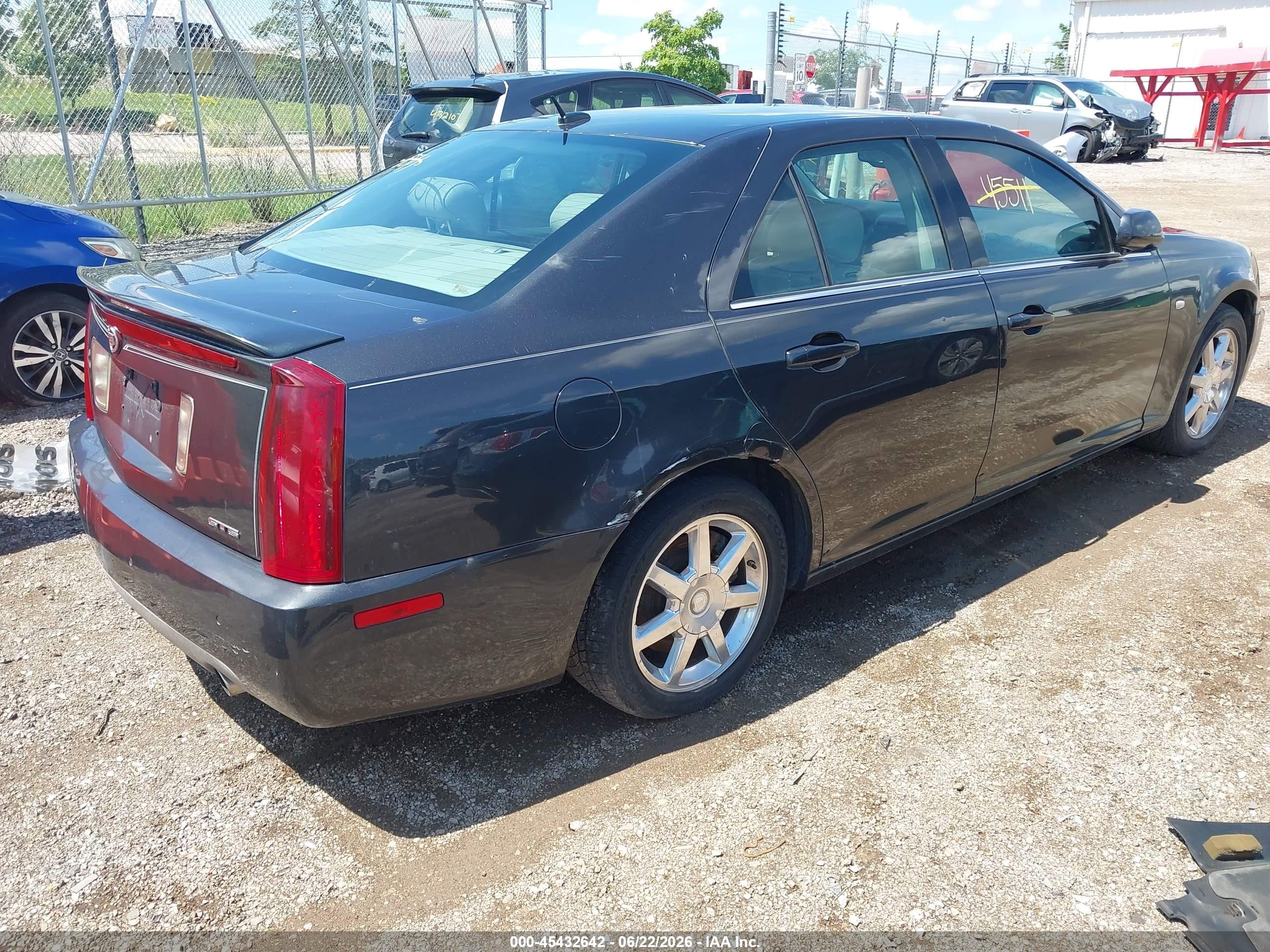 2005 Cadillac Sts V6 Gray vin: 1G6DW677250164544