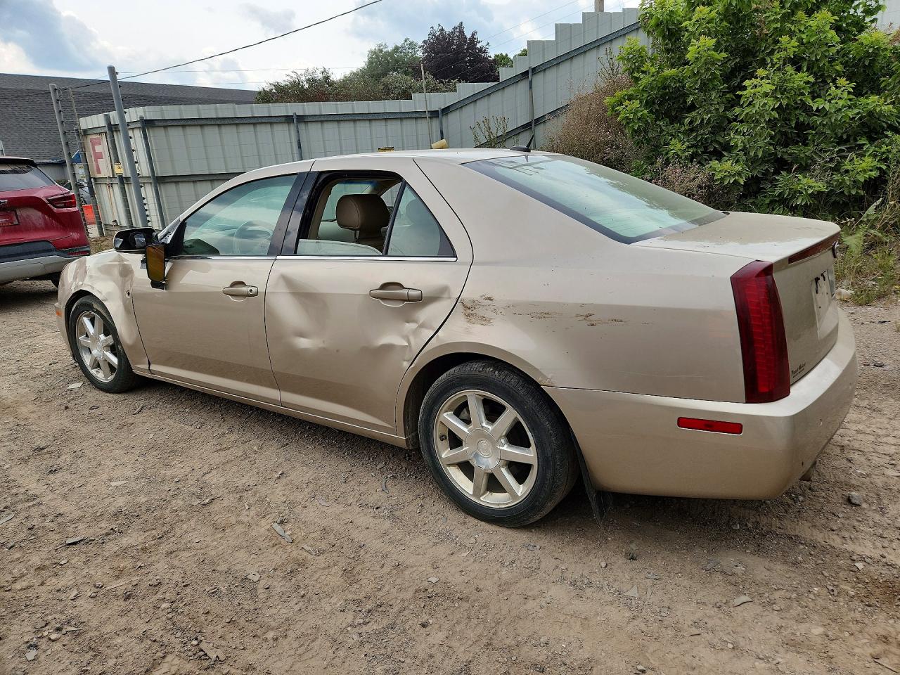 2005 Cadillac Sts Tan vin: 1G6DW677250180579