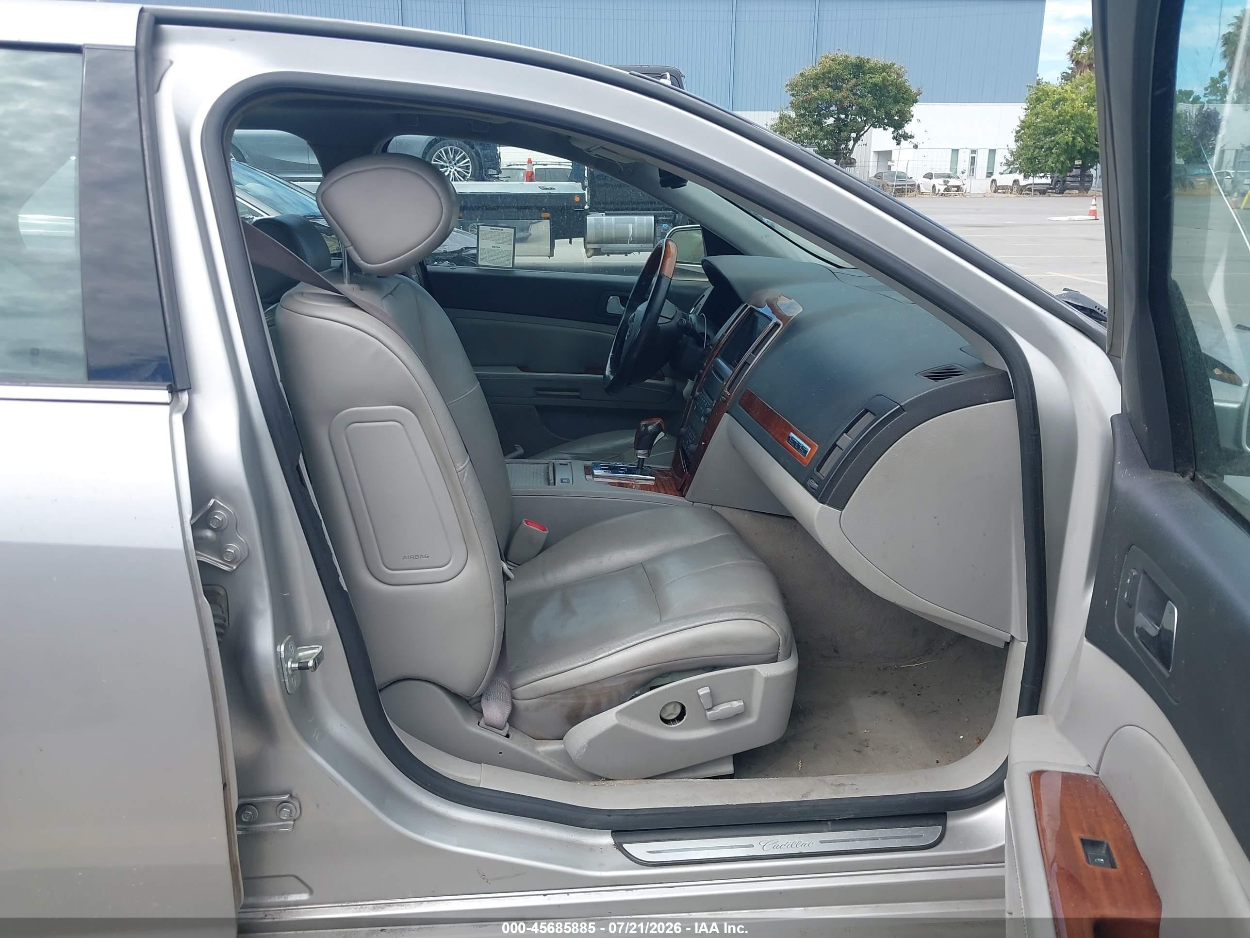 2006 Cadillac Sts V6 Silver vin: 1G6DW677260116883