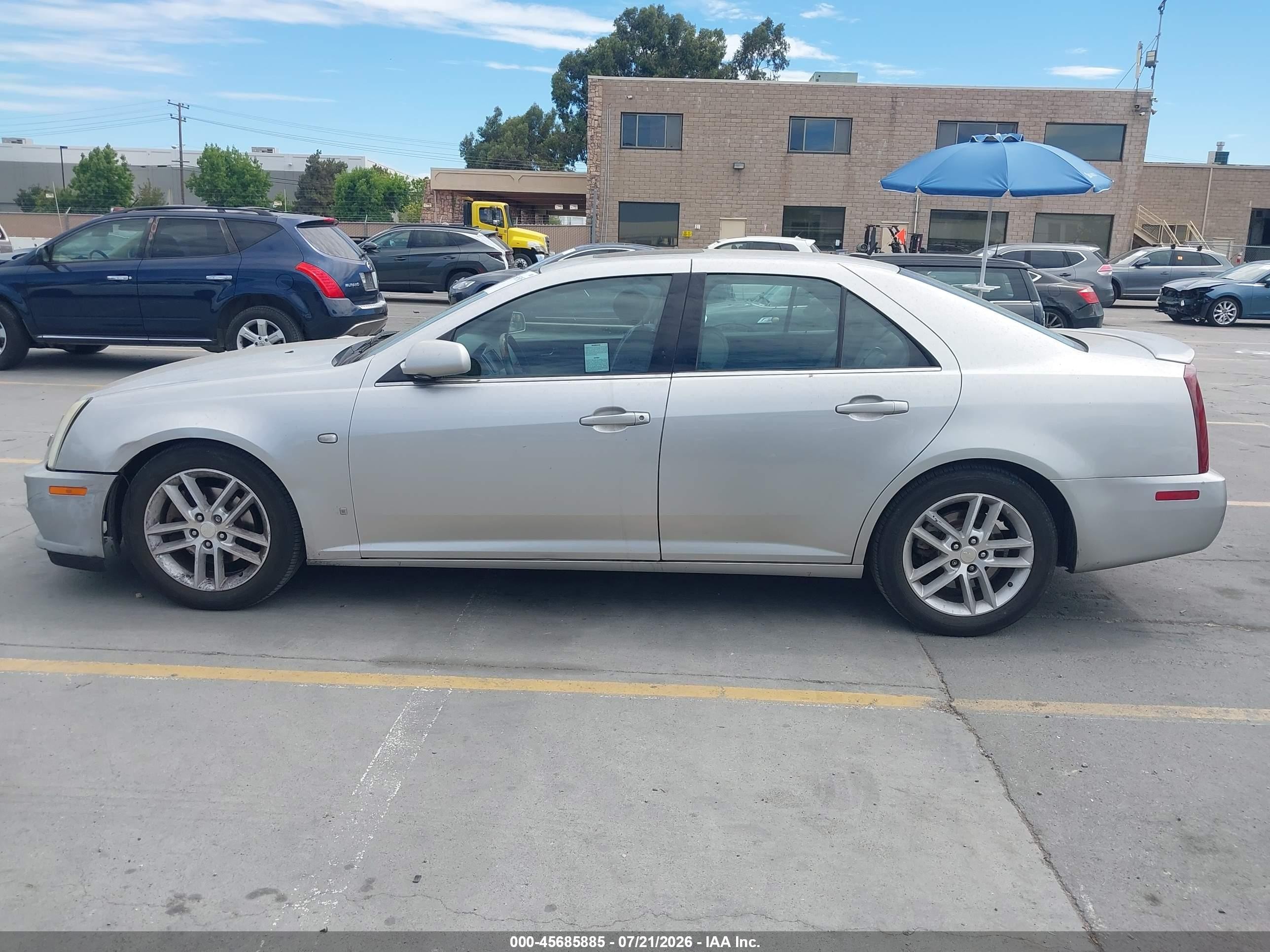 2006 Cadillac Sts V6 Silver vin: 1G6DW677260116883