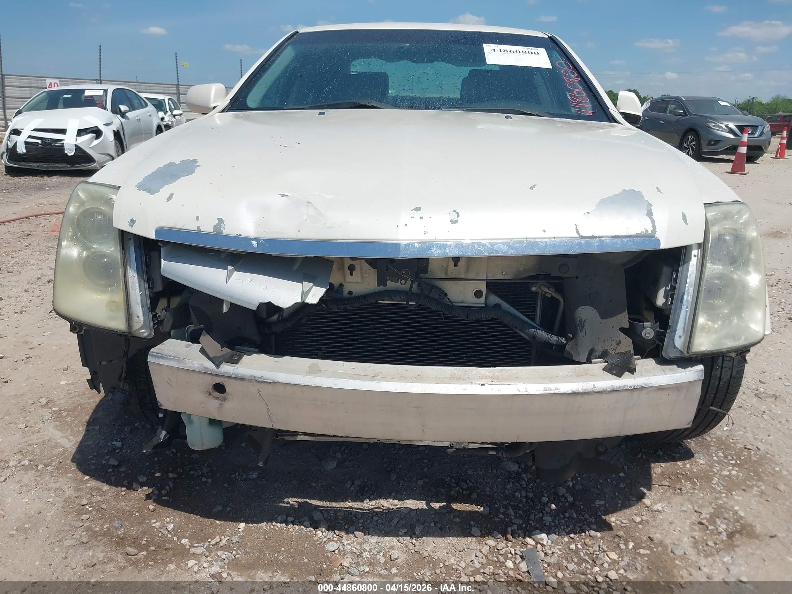 2007 Cadillac Sts V6 White vin: 1G6DW677270195280