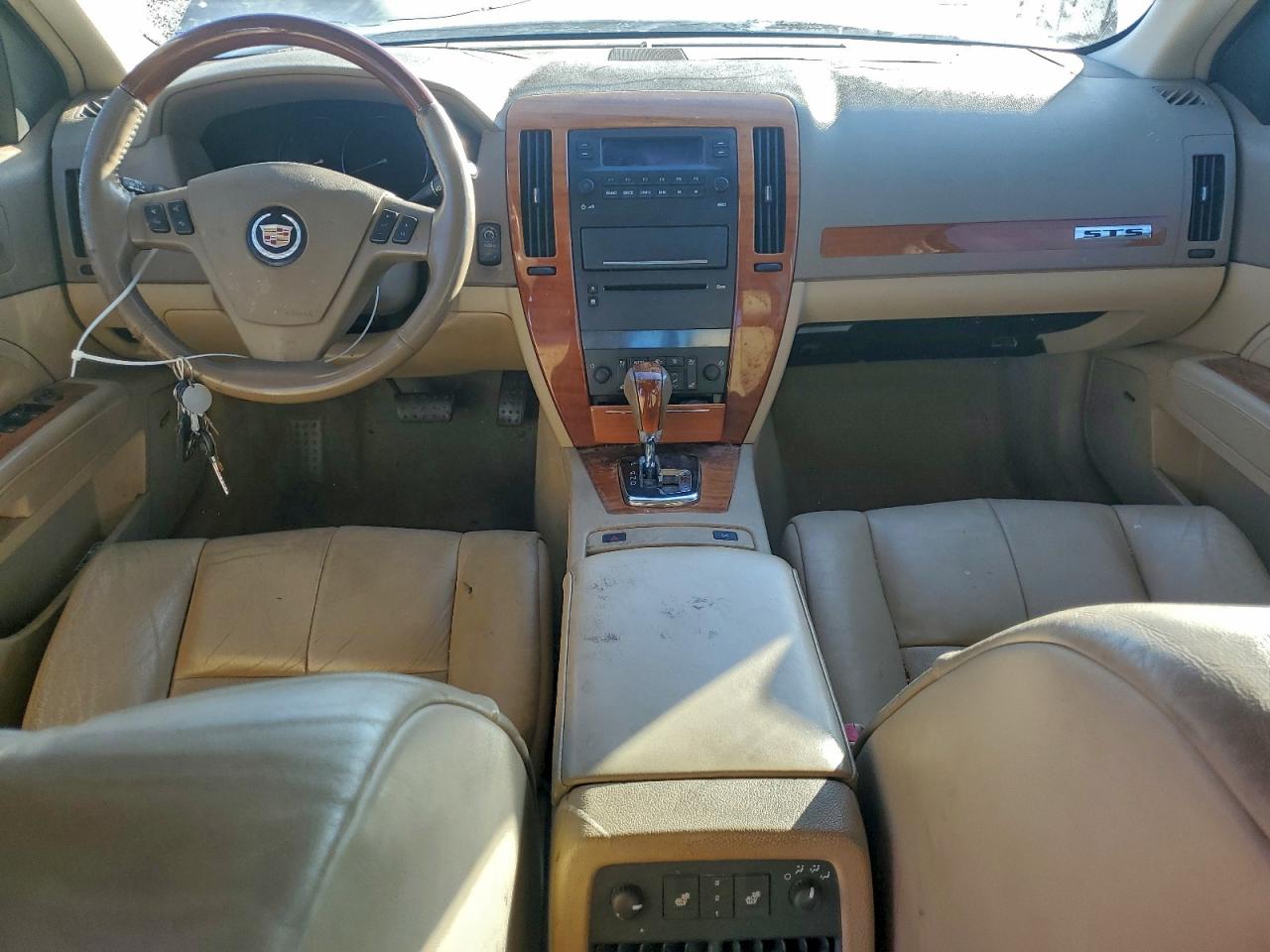 2007 Cadillac Sts White vin: 1G6DW677370125187