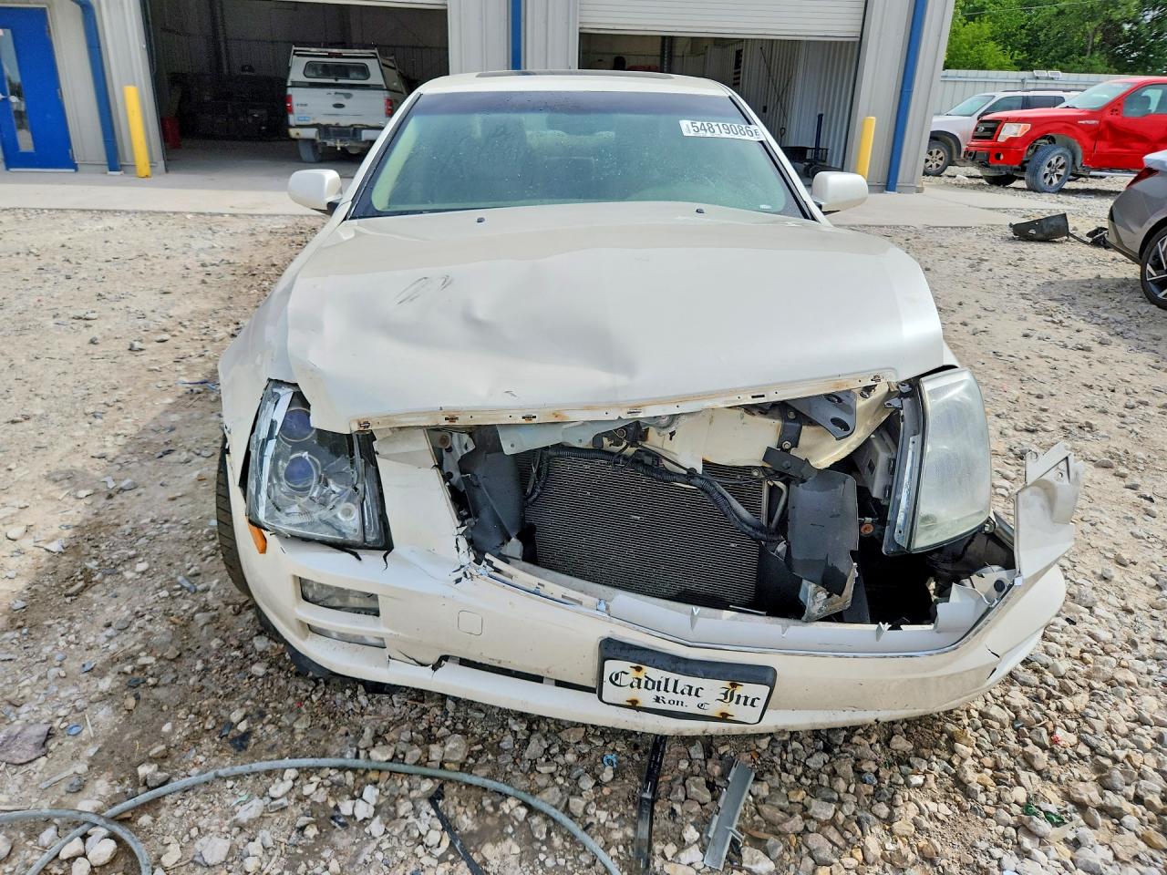 2007 Cadillac Sts White vin: 1G6DW677370136044