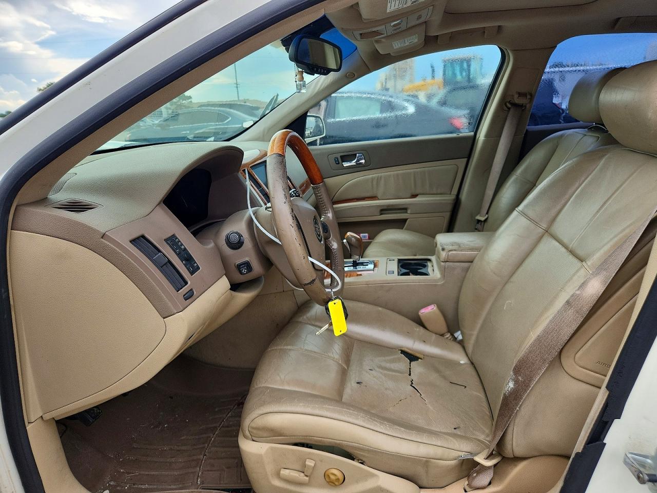 2006 Cadillac Sts White vin: 1G6DW677460125097