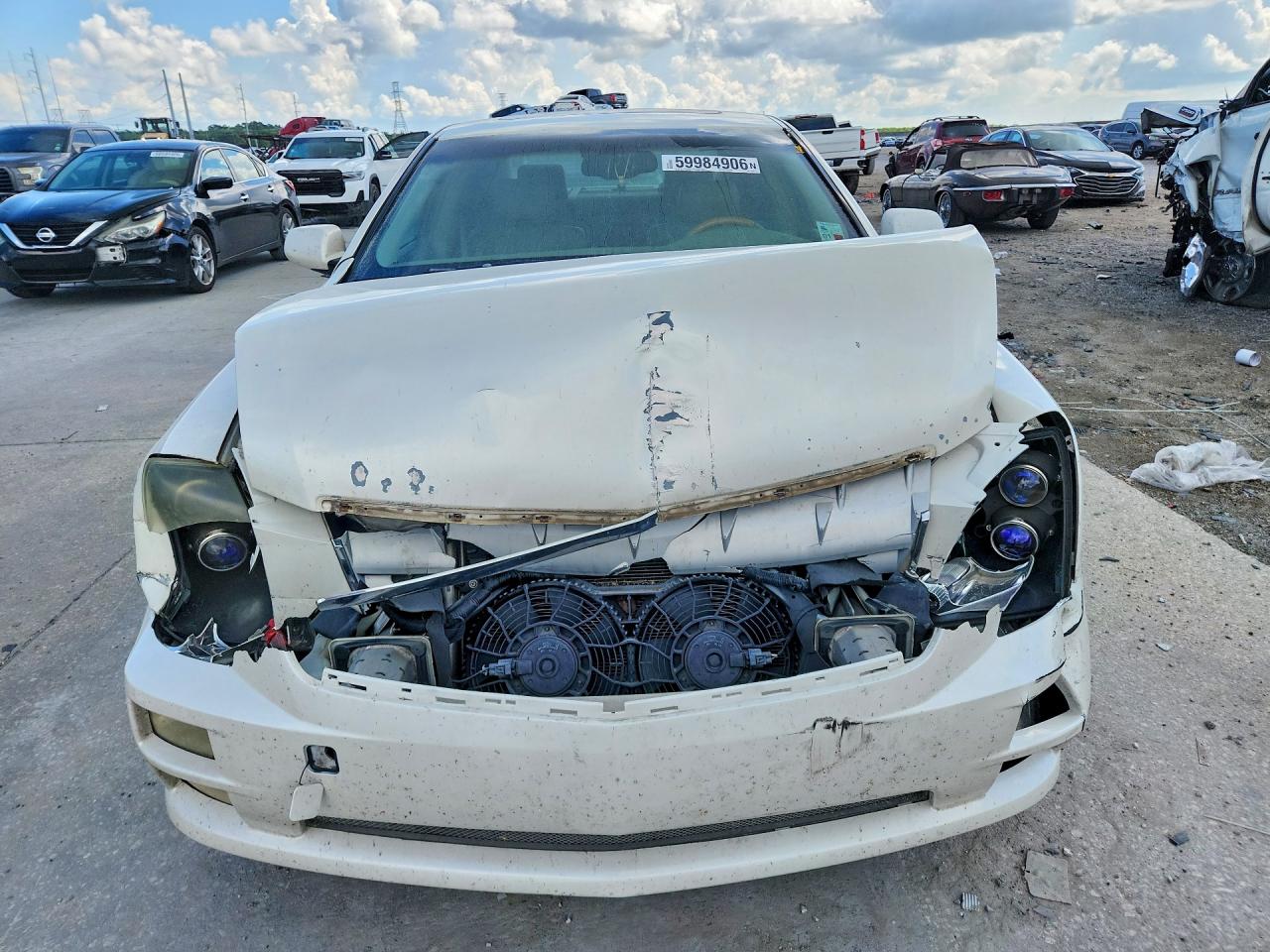 2006 Cadillac Sts White vin: 1G6DW677460125097