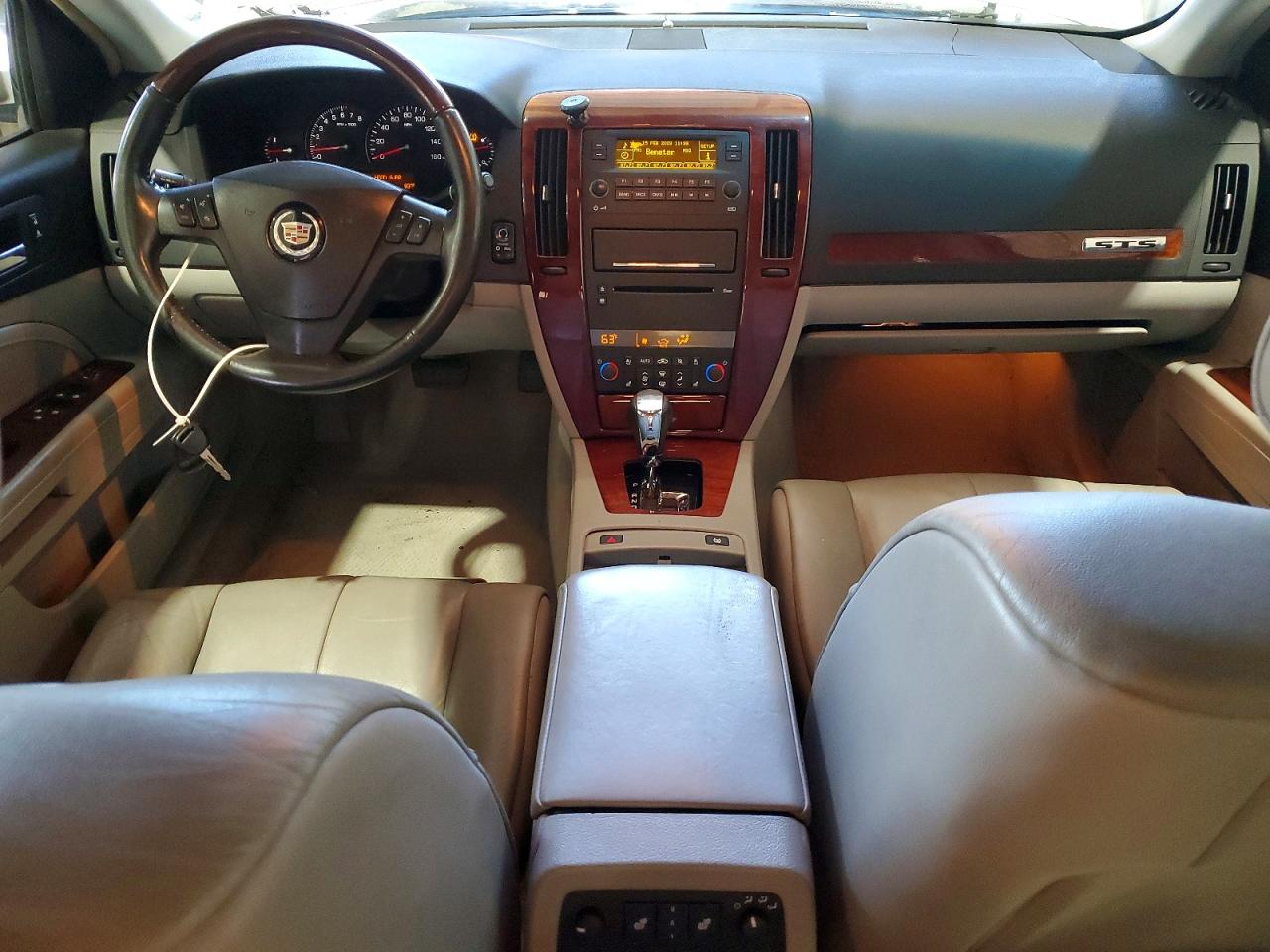 2007 Cadillac Sts Silver vin: 1G6DW677470121889