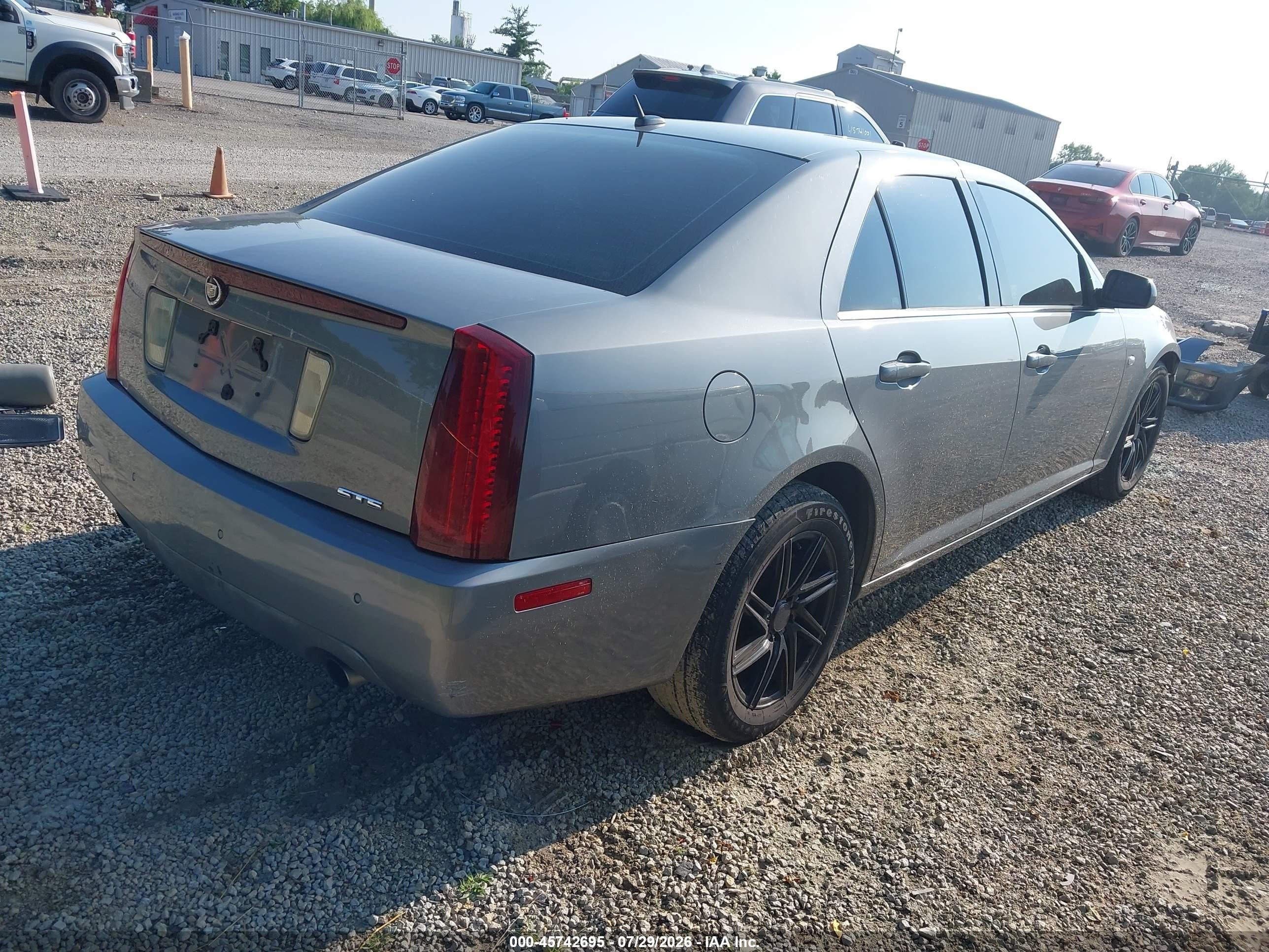 2006 Cadillac Sts V6 Gray vin: 1G6DW677560131409