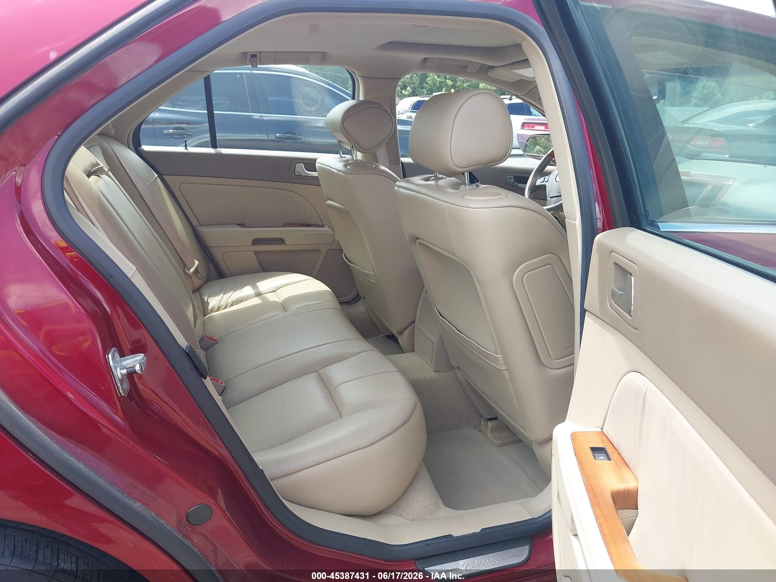 2006 Cadillac Sts V6 Red vin: 1G6DW677560186359