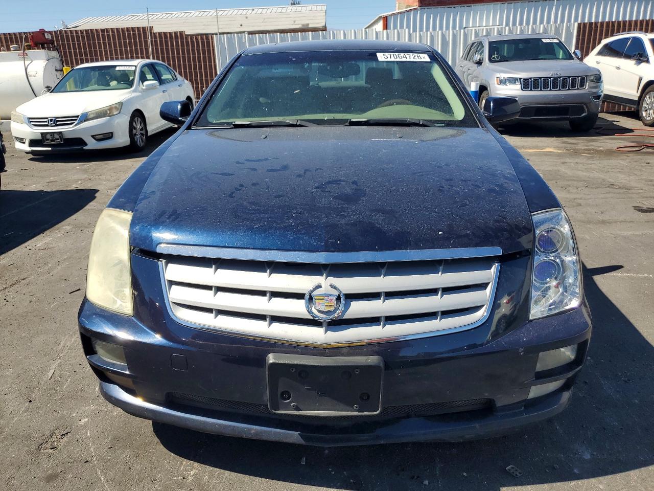 2006 Cadillac Sts Blue vin: 1G6DW677660148221