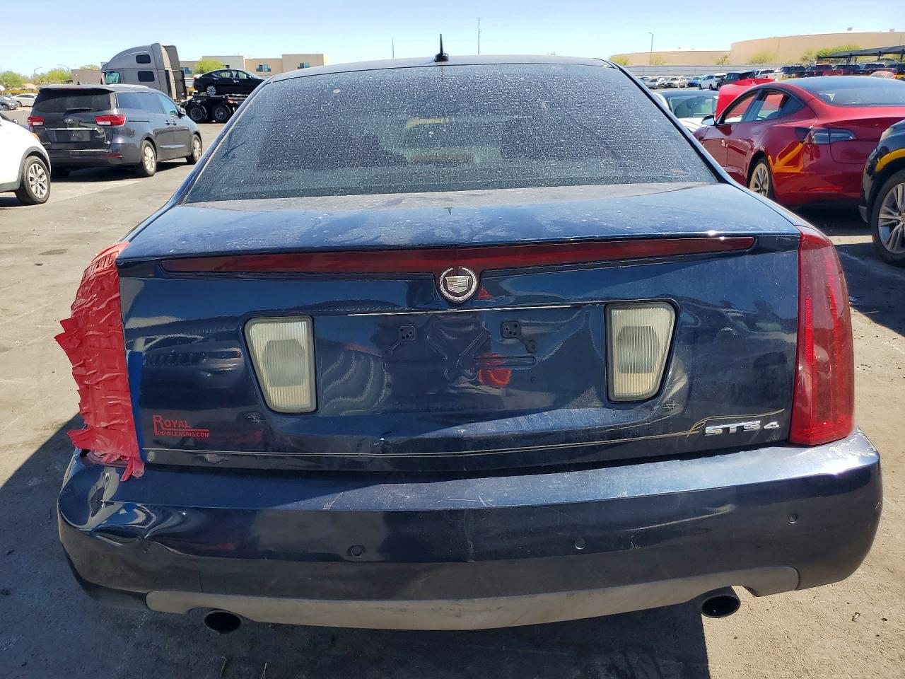 2006 Cadillac Sts Blue vin: 1G6DW677660148221
