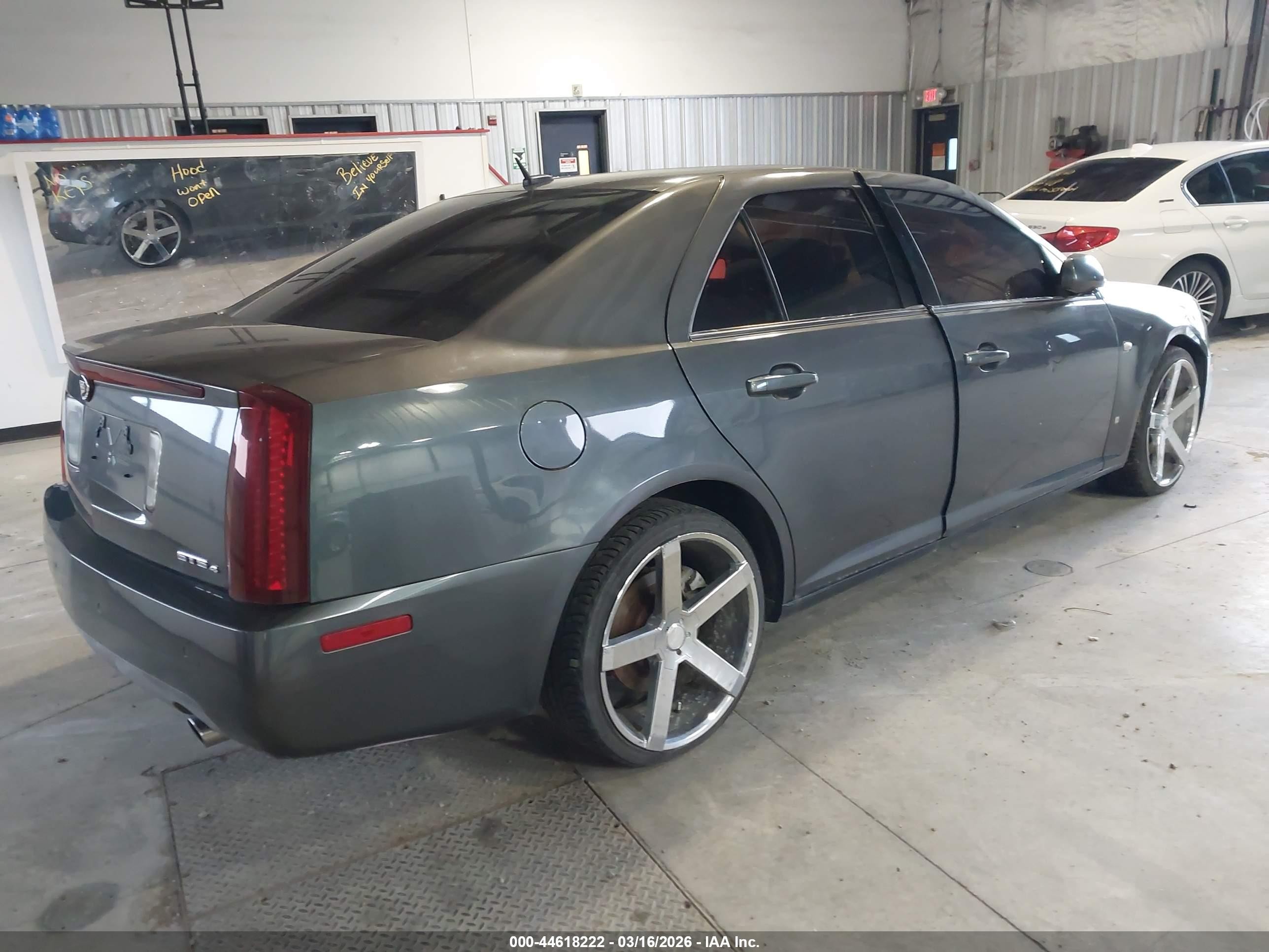 2007 Cadillac Sts V6 Gray vin: 1G6DW677670132523