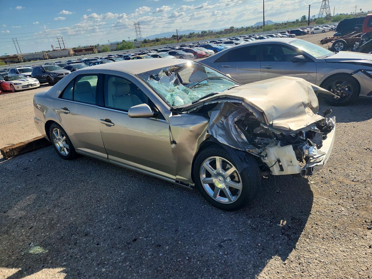 2005 Cadillac Sts Gold vin: 1G6DW677750190377