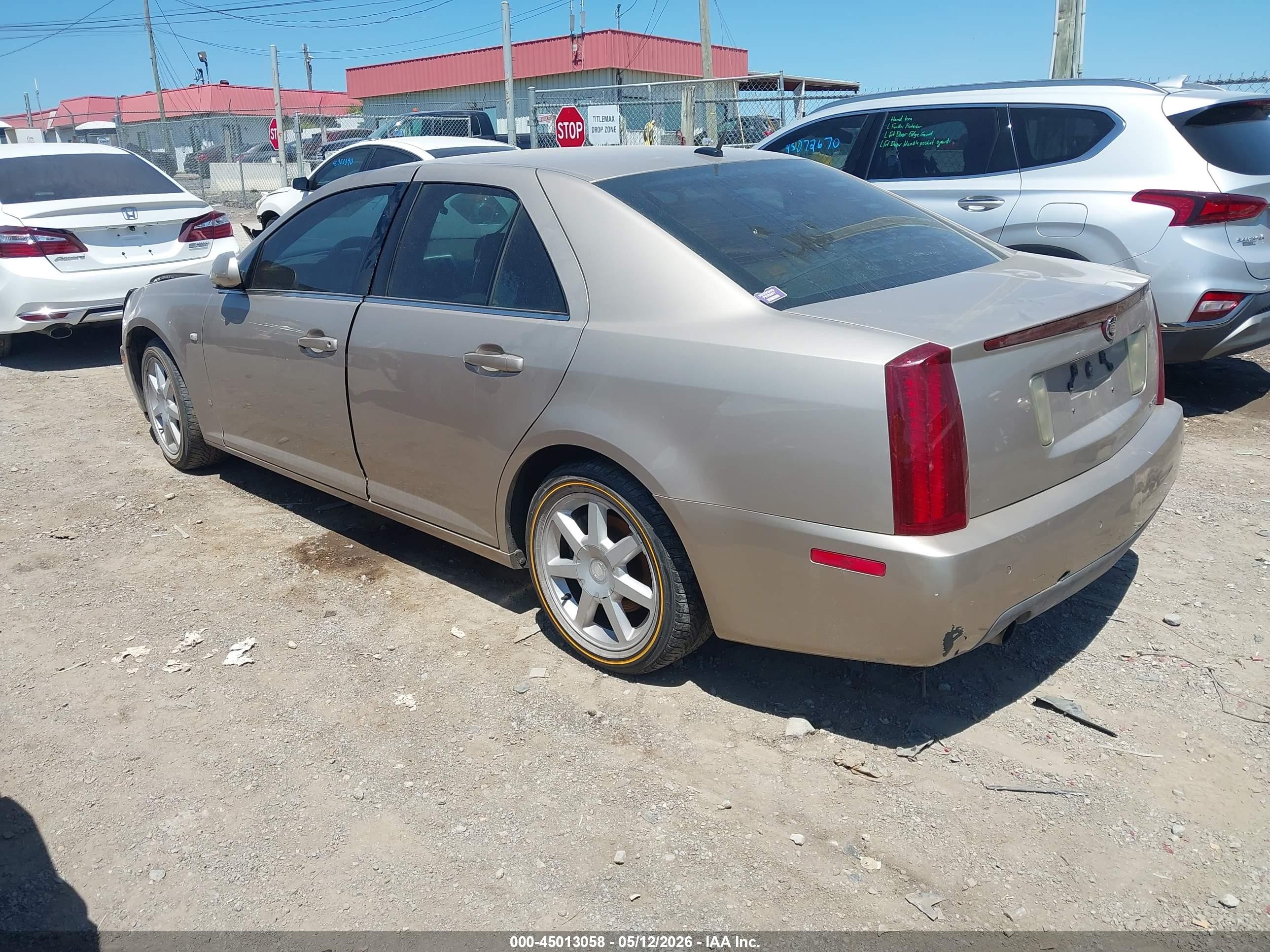 2006 Cadillac Sts V6 Gold vin: 1G6DW677760111260