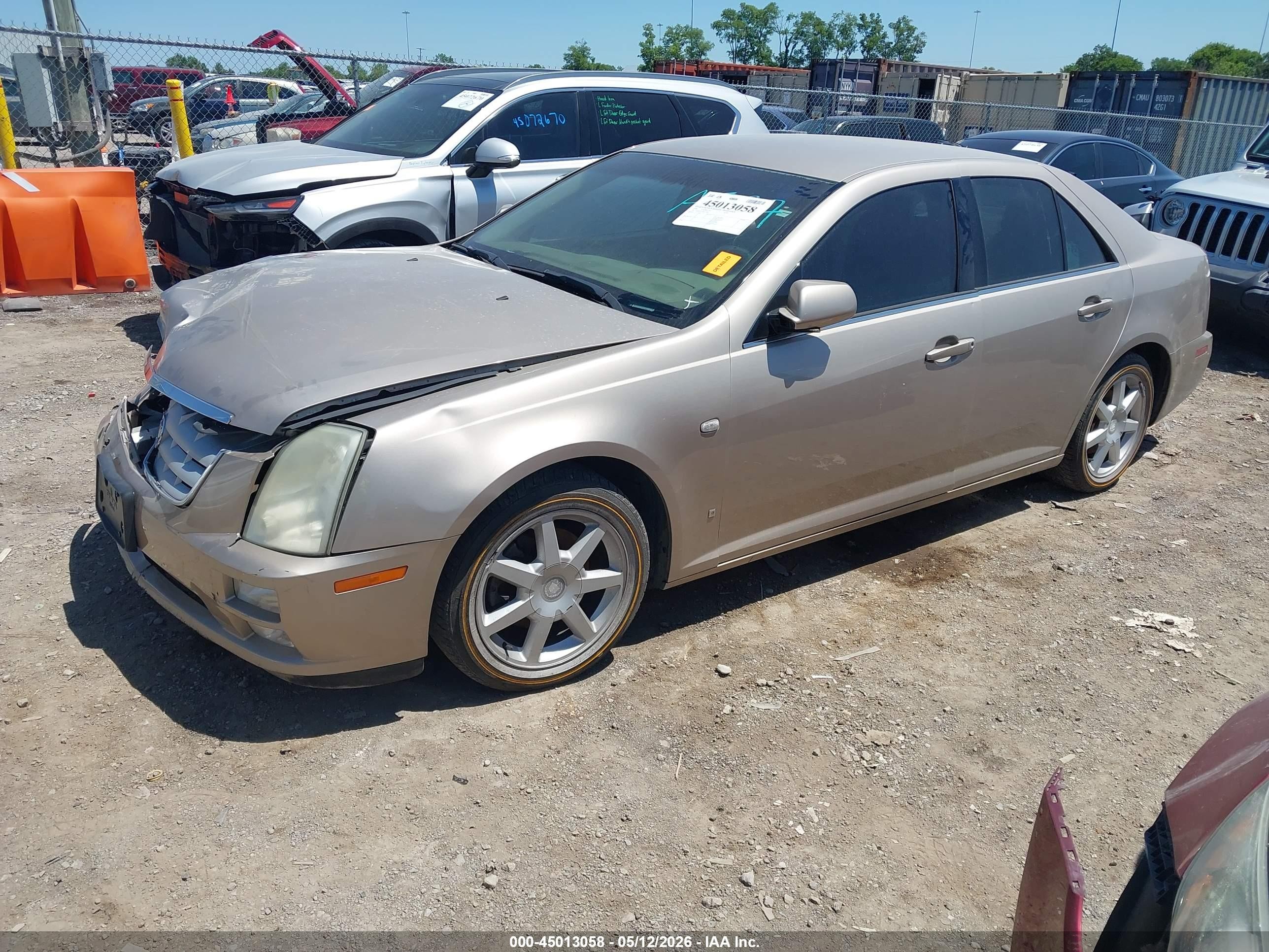 2006 Cadillac Sts V6 Gold vin: 1G6DW677760111260