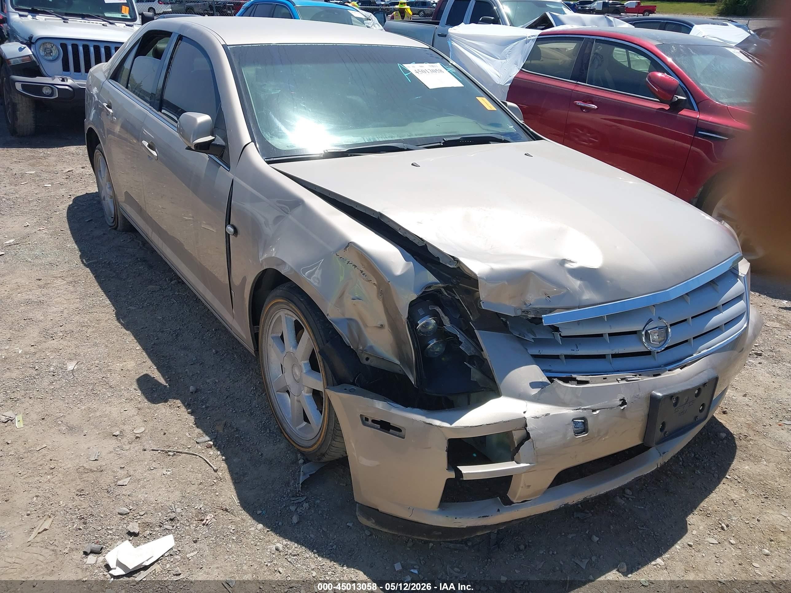 2006 Cadillac Sts V6 Gold vin: 1G6DW677760111260