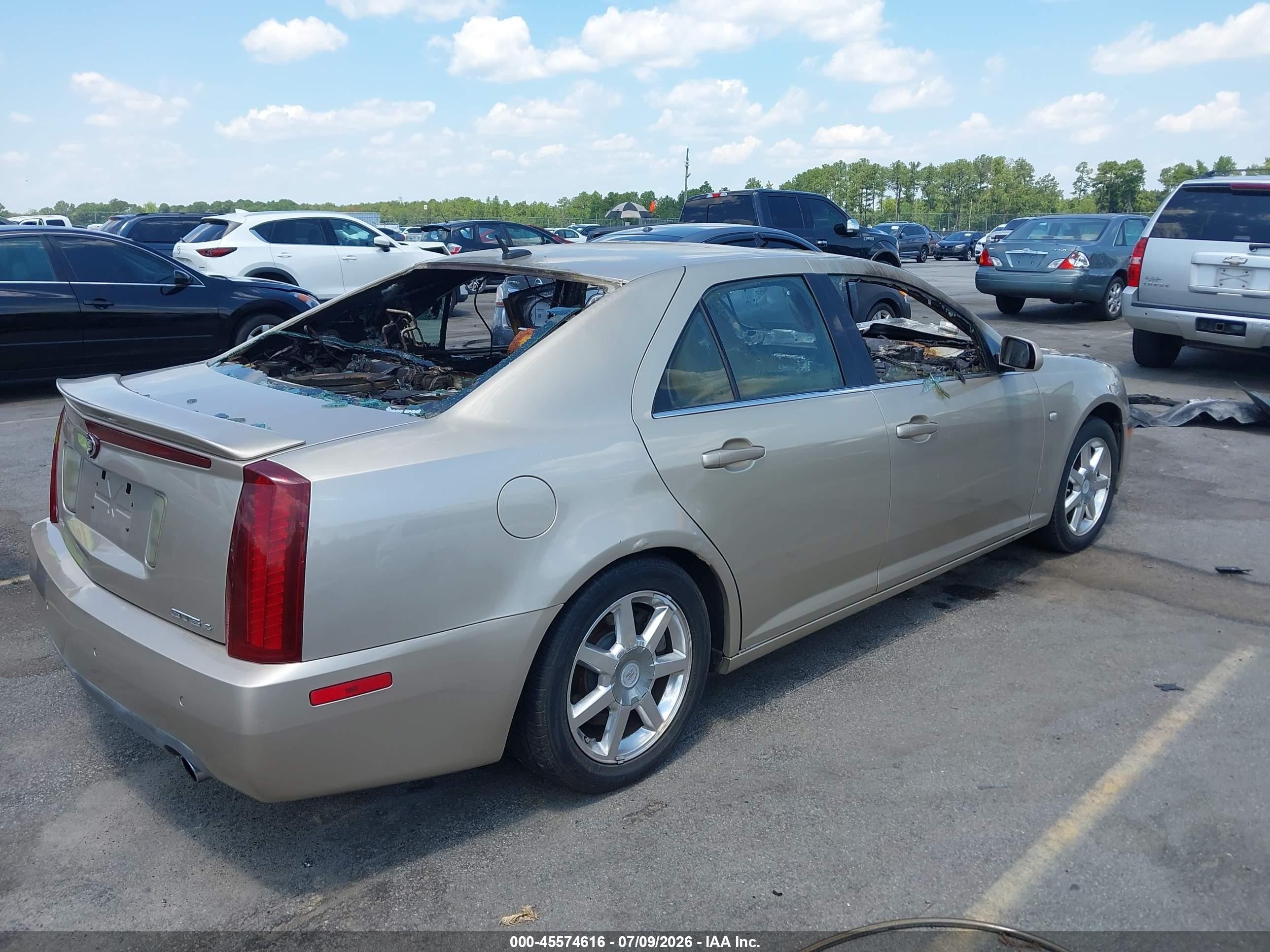 2006 Cadillac Sts V6 Brown vin: 1G6DW677760157302
