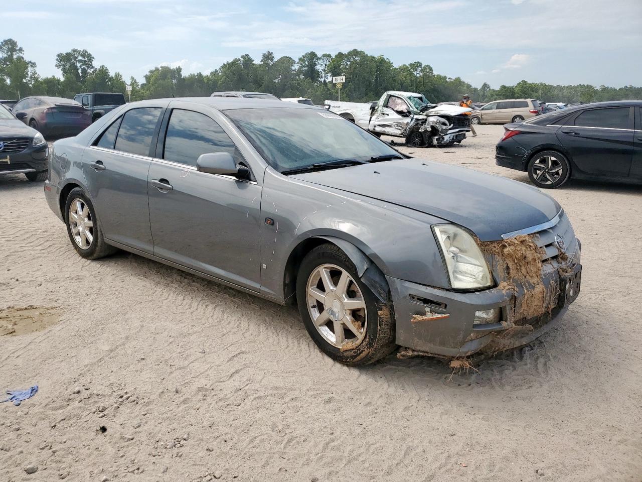 2006 Cadillac Sts Gray vin: 1G6DW677760202190