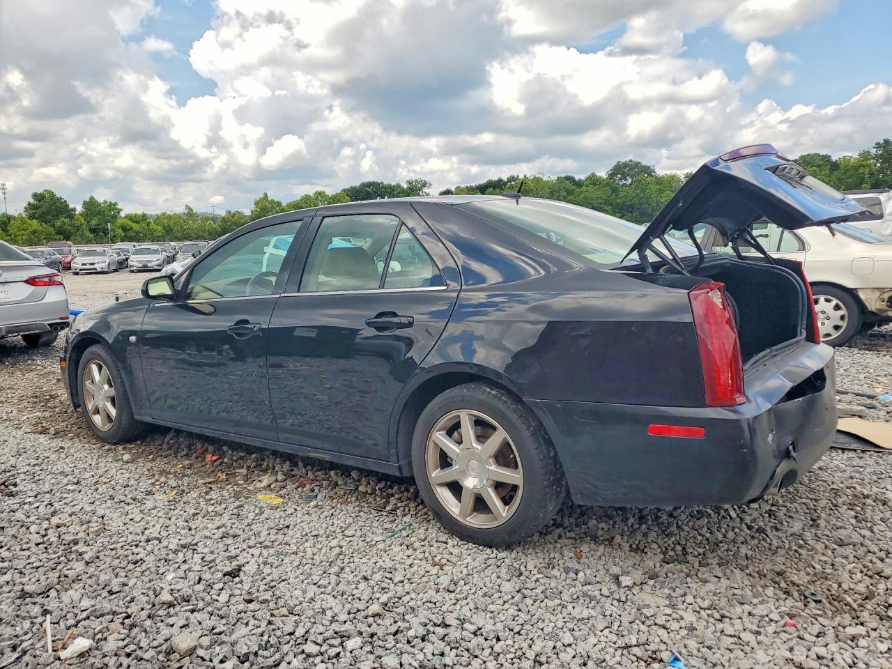 2005 Cadillac Sts Черный vin: 1G6DW677850155265