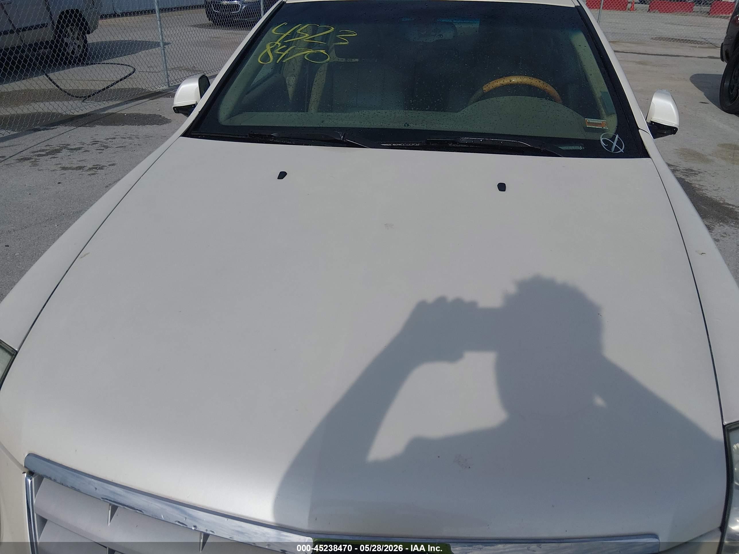 2005 Cadillac Sts V6 White vin: 1G6DW677850176262