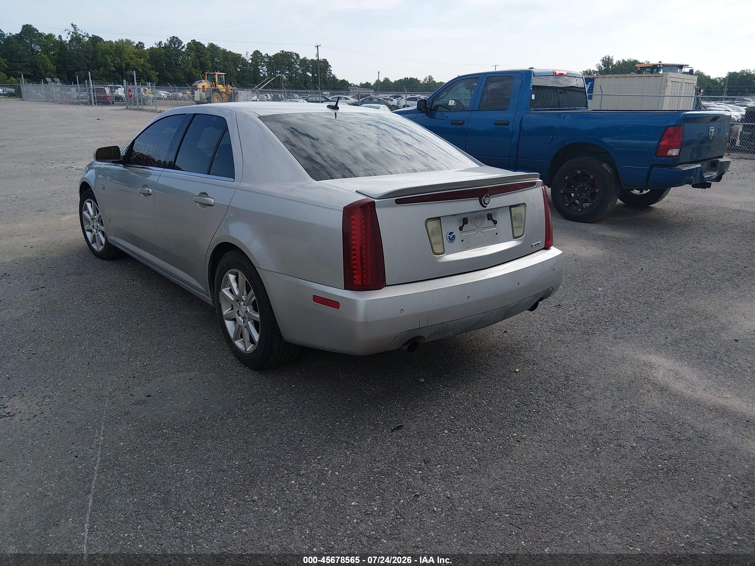 2006 Cadillac Sts V6 Silver vin: 1G6DW677860127600
