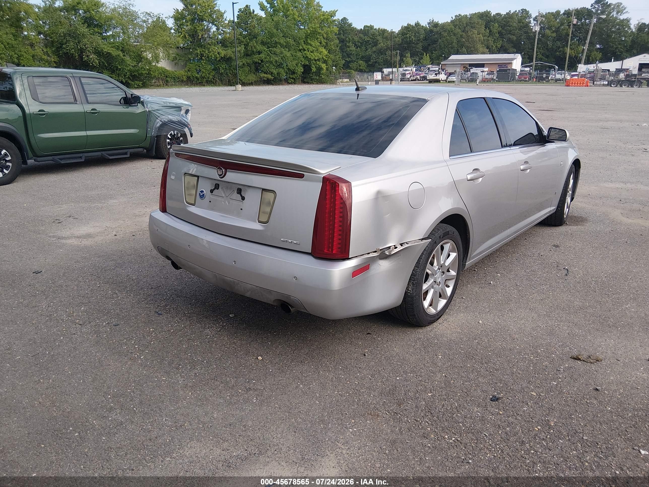 2006 Cadillac Sts V6 Silver vin: 1G6DW677860127600