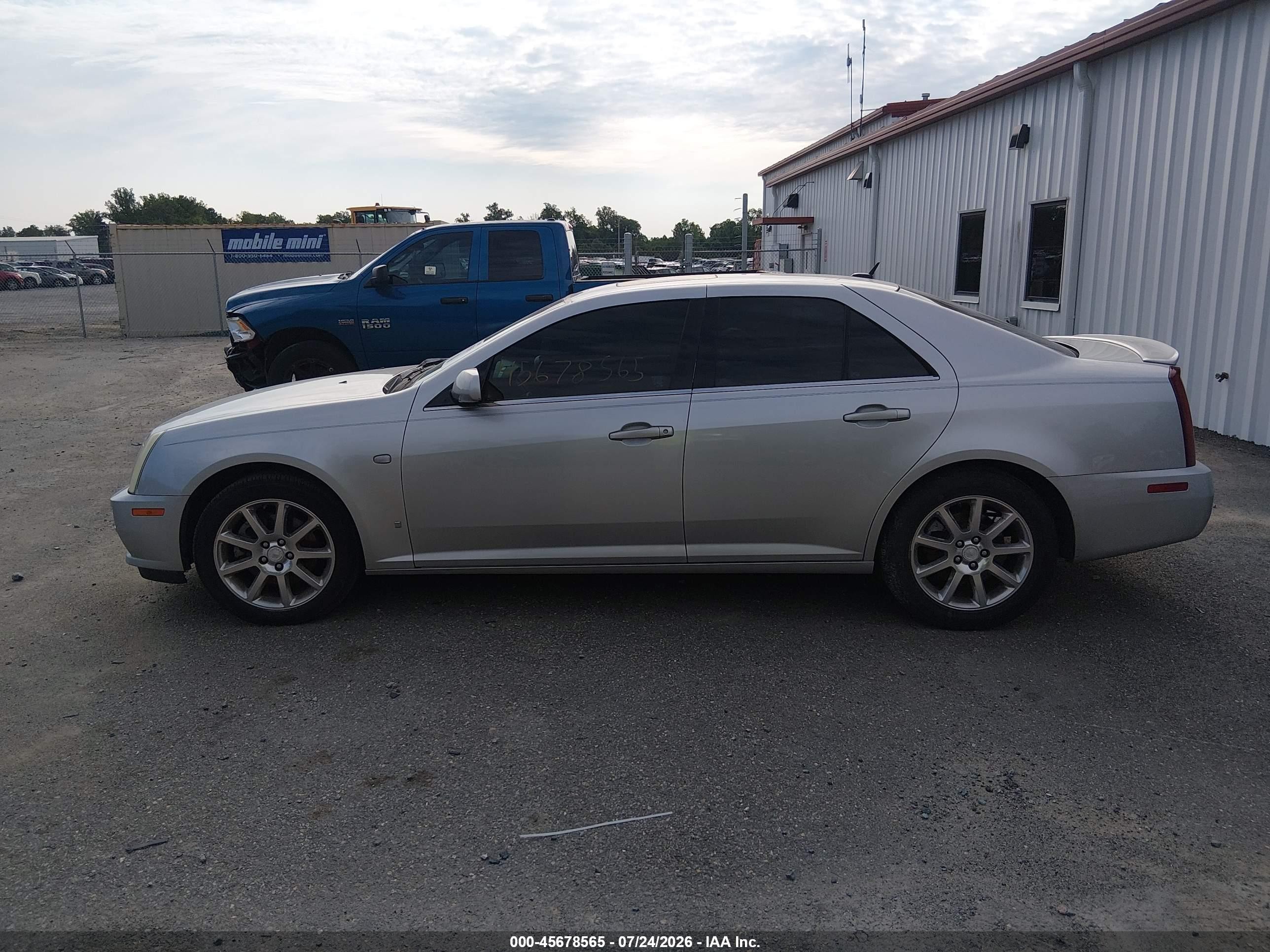 2006 Cadillac Sts V6 Silver vin: 1G6DW677860127600