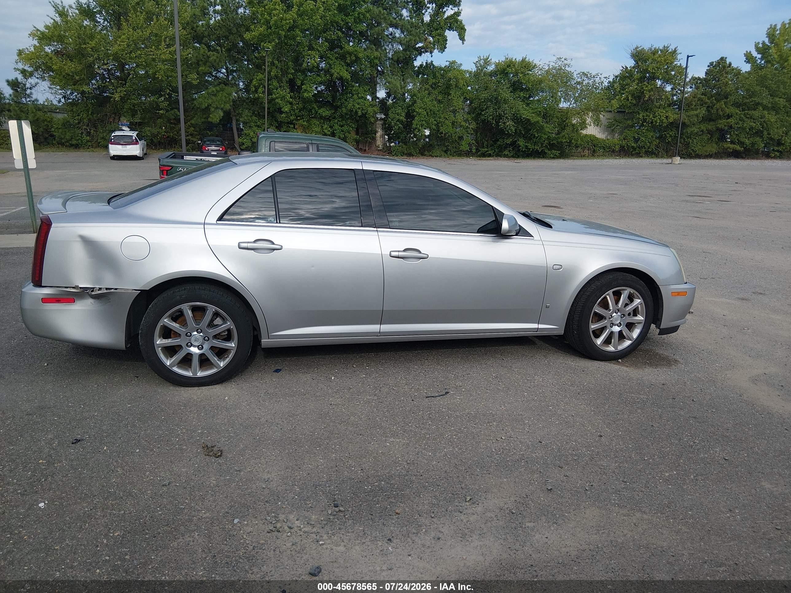 2006 Cadillac Sts V6 Silver vin: 1G6DW677860127600